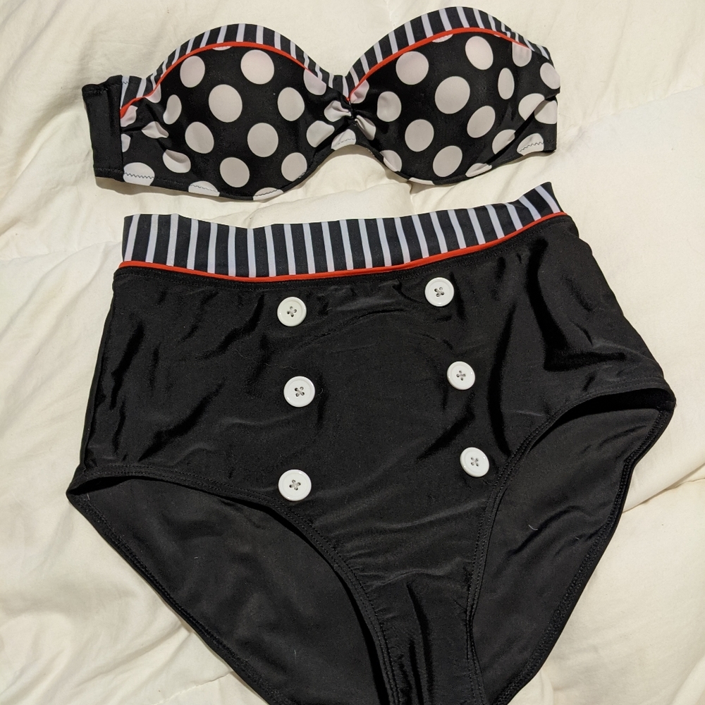 NWOT high waisted bikini